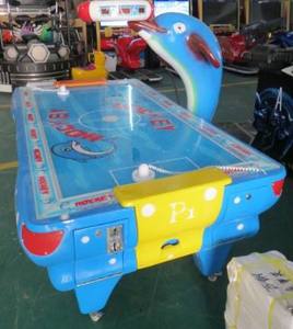 เครื่องเล่นฮอกกี้อากาศแบบหยอดเหรียญในร่มที่สนุกสนานที่ศูนย์เกมส์ - Product Image 4