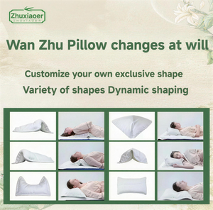 Cuscino Zhuxiaoer Wan Zhu: conforme all'ergonomia IT Allevia il dolore alla spalla Realizzato con vari tipi <span class=keywords><strong>di</strong></span> legni naturali Supporto per il sonno - Product Image 2