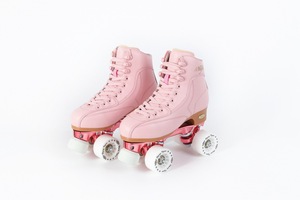 Patins à roulettes professionnels à double rangée pour adultes, tendance mode, nouveaux, élégants, confortables, pour jeunes, roues noires scintillantes, flash - Product Image 2