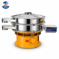 Hocheffizientes, anpassbares, mehrschichtiges, motorisiertes Ultraschall-Vibrationssieb aus Edelstahl für Tafelsalz