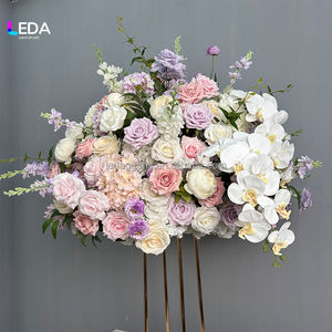 Bolas de Flores Artificiales LEDA Fantasy Rosa, Centro de Mesa Hecho a Mano para Bodas, Flor Decorativa Suave para Bodas - Product Image 6