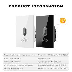 Xzj hot-bán chúng tôi thông minh tường ánh sáng quét Tay Cảm biến hồng ngoại không có cảm ứng gần xuyên biên giới quy nạp thiết bị chuyển mạch - Product Image 2