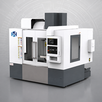 Centre d'usinage vertical CNC série HS, fraiseuse haute vitesse pour la fabrication de moules de précision et l'usinage de pièces industrielles