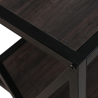 Barcur — miroir contemporain noir, échantillon gratuit de grand format, en acier inoxydable, table de contrôle extensible, pour salle de commande