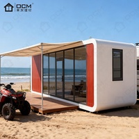 Fabricants à bas prix de maisons préfabriquées, bureaux portables haut de gamme Apple, Apple Home Pod mobile, cabine Apple mobile.