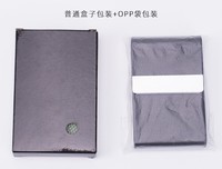 Boîte personnalisée en aluminium métallique pour porte-cartes de visite en cuir PU pour hommes femmes classeurs