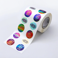 Étiquettes colorées auto-adhésives personnalisées en vinyle pour divers pour l'emballage de nettoyant pour le visage de lotion de parfum de soins de la peau de dentifrice
