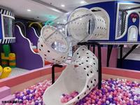 Toboggan pour enfants en plastique pour parc d'attractions extérieur, en vinyle et LLDPE, idéal pour le jardin – Vente chaude