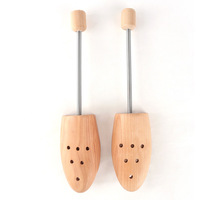 Arbre à chaussures en bois de Lotus avec attelle à ressort Plusieurs tailles disponibles pour maintenir la forme et la durabilité de la chaussure