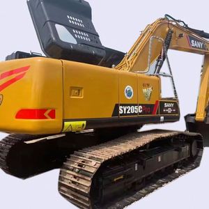 รถขุด SANY SY205C มือสอง ปี 2022 ได้รับการรับรองมาตรฐาน CE น้ำหนักเครื่องยนต์ 20500 กก. ผลิตในจีน สำหรับงานก่อสร้างและเหมืองแร่ - Product Image 1