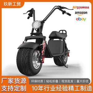สกู๊ตเตอร์ไฟฟ้า X20 Harley รับน้ำหนักได้ 160 กก. พร้อมเบาะนั่ง สำหรับการเดินทางในเมือง สีดำ - Product Image 5