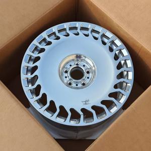 Rines Forjados de Alta Gama con Estilo Benz, Acabado Pulido Espejo Premium, Tapa Flotante de Cara Grande para Mercedes Clase <span class=keywords><strong>S</strong></span> - Product Image 3