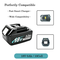 Baterai Cordless High Cycle 18V Kompatibel dengan Alat Pemotong, Nailer, Impact Wrench Cordless, Gergaji Reciprocating & Miter