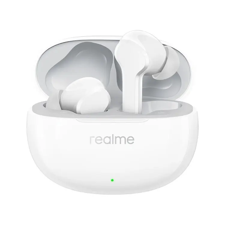Realme Buds T100 BT Kopfhörer AL ENC Geräusch unterdrückung für Anrufe 400mAh Batterie Kopfhörer IPX5 Wasserdichtes Headset