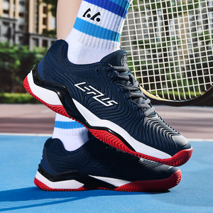 Chaussures de sport d'extérieur pour hommes et femmes, tennis, badminton, baskets en maille EVA, boucle rotative, caoutchouc, carbone, printemps-été - Product Image 5