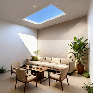 Lampada <span class=keywords><strong>da</strong></span> <span class=keywords><strong>Soffitto</strong></span> SkyLight Blu 50W, Simulazione della Luce Solare per il Rito Biologico, Illuminazione Artificiale per Soggiorno, Ufficio - Product Image 2