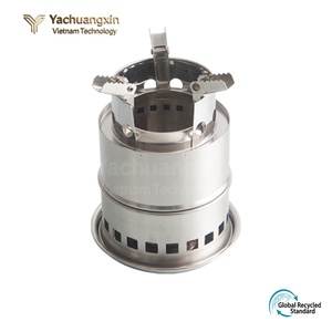 Portable Stainless Steel Solid Alcohol <b>Stove</b> Burner for Camping Outdoor Use - Product Image 2