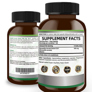 Nuevo Suplemento de Boswellia 20:1 Extracto, Apoyo a la Función Inmunológica para Mujeres, Extractos de Plantas, 120 Cápsulas de Boswellia - Product Image 5