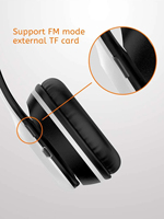 Casque sans fil pliable P47 avec microphone, son HiFi, basses stéréo, pour téléphones mobiles, TV, jeux, étanche IPX-4