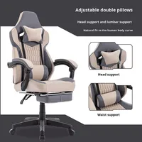 Kursi Komputer Kulit Grosir untuk Rumah, Asrama, Warnet, Gaming, E-sports, Kursi Putar Reclining, Kursi Kompetitif dengan Basis 5 Bintang