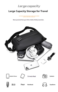 <span class=keywords><strong>Bolso</strong></span> <span class=keywords><strong>de</strong></span> pecho <span class=keywords><strong>deportivo</strong></span> <span class=keywords><strong>de</strong></span> moda <span class=keywords><strong>de</strong></span> alta calidad para <span class=keywords><strong>hombre</strong></span>, <span class=keywords><strong>bolso</strong></span> <span class=keywords><strong>de</strong></span> viaje y ocio impermeable Oxford - Product Image 3