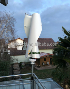 Aerogenerador Vertical Pequeño de 500w 1KW 5KW 10KW, Energía Renovable Natural Gratuita, Sistema Eólico Híbrido BGFS500-10000, Kit Eólico - Product Image 6