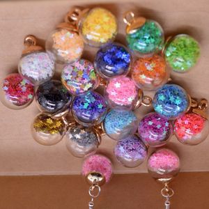 Kristal Bintang Lima Bola Kaca Liontin Grosir Diy 16Mm Kaca Pesona Liontin untuk Anting Kalung Membuat Perhiasan - Product Image 4
