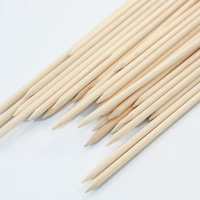 100% bâtons en bois naturel épais bâtons de bambou ronds Chine avec logo personnalisé