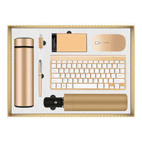 Produits VIP uniques à vendre : kit clavier, souris sans fil, stylo USB, gourde isotherme, thermos, parapluie, ensemble cadeau pour hommes et femmes