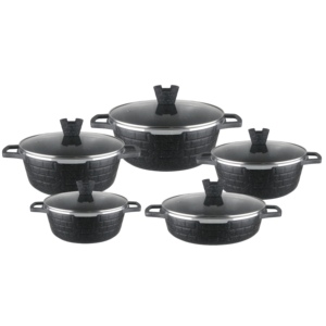 Ensemble de 10 ustensiles de cuisine antiadhésifs en aluminium moulé sous pression résistant à la chaleur avec design en briques, idéal pour la cuisine à domicile et la cuisine quotidienne - Product Image 6