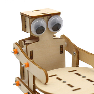 Kit de montage de robot tambour DIY, mouvement mécanique, éducation STEM, enseignement scientifique, jouet éducatif pour enfants - Product Image 5