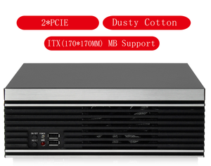 Rackmount Desktop 2U <span class=keywords><strong>Mini</strong></span>-<span class=keywords><strong>ITX</strong></span> Servergehäuse Industrielles 2U-Chassis 2,5-Zoll-Laufwerk-Gehäuse Blechservergehäuse - Product Image 3
