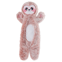 Nouvel arrivage de jouets interactifs en vrac sans bourrage en peluche froissés et grinçants pour animaux de compagnie, jouets à mâcher pour chiens