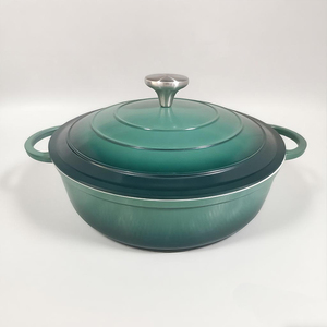 2025 Casserole <span class=keywords><strong>légère</strong></span> en <span class=keywords><strong>aluminium</strong></span> moulé sous pression de nouveau design de revêtement antiadhésif en céramique, couvercle de moulage sous pression et poignées pour la cuisson - Product Image 2