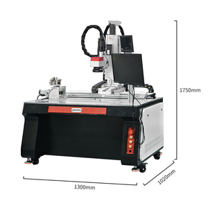 Machine de nettoyage laser à impulsions CNC 6 axes haute puissance, refroidie par air, 500W, pour traitement avant et <span class=keywords><strong>après</strong></span> soudage, élimination des revêtements - Product Image 3