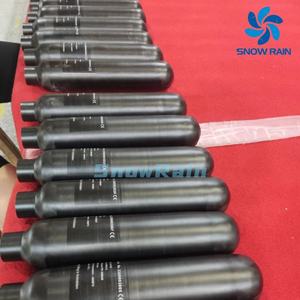 DOT認証 TPED 0.5L 30Mpa カーボンファイバーシリンダー 0.5L カーボンファイバーシリンダー ISO規格圧力シリンダー PCPタンク用 - Product Image 4