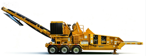 <span class=keywords><strong>Broyeur</strong></span> à bois horizontal 300-400 YPH 2680XP 755HP Cat C18 monté sur chenilles pour le traitement continu des déchets industriels - Product Image 1