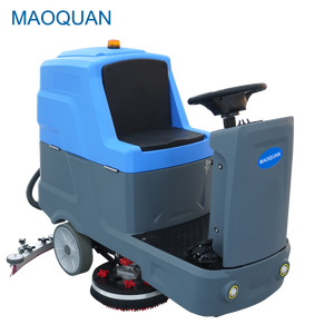 145/155L grande chiaro/serbatoio delle acque reflue 4-5 ore di esecuzione del piano ospedaliero Hotel Scrubber elettrico Ride-on spazzatrice - Product Image 1