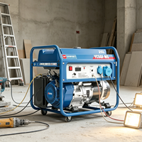 Générateur d'électricité silencieux à essence YC5GF-MG 5KW, générateur portable à essence avec un grand réservoir de carburant de 25L