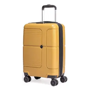 عجلات دوارة صلبة من نوع ABS متينة من VERAGE ، حقائب سفر بحجم المقصورة ، حقيبة سفر صغيرة مقاس 19 بوصة