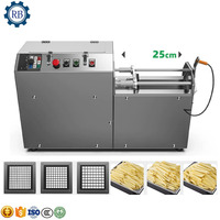 Automatische elektrische snijmachine voor uien, aardappelen, citroenen, mango's, kokosnootchips, fruit en groenten