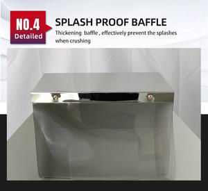 Trituradora de plástico industrial de alta velocidad 20HP CE recicla materiales de salida de agua y los tritura con alta eficiencia - Product Image 5