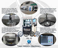 Machine CNC verticale haute précision à broche unique pour réparation et remise à neuf de jantes en alliage CKL-35