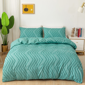 Biancheria da letto in poliestere Jacquard 2 pezzi/3 pezzi-Set biancheria da letto Twin <span class=keywords><strong>Queen</strong></span> King <span class=keywords><strong>Size</strong></span> Set copripiumino - Product Image 6