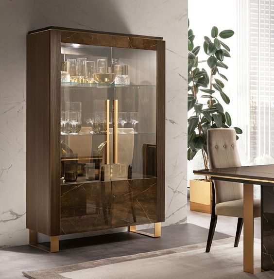 Modern Living Room Wine Cabinet Display