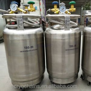 ถัง YDZ-300ไนโตรเจนเหลวแบบพกพาที่ทนต่อการกัดกร่อนถังเก็บ LN2ไนโตรเจนเหลว300L เอง - Product Image 5