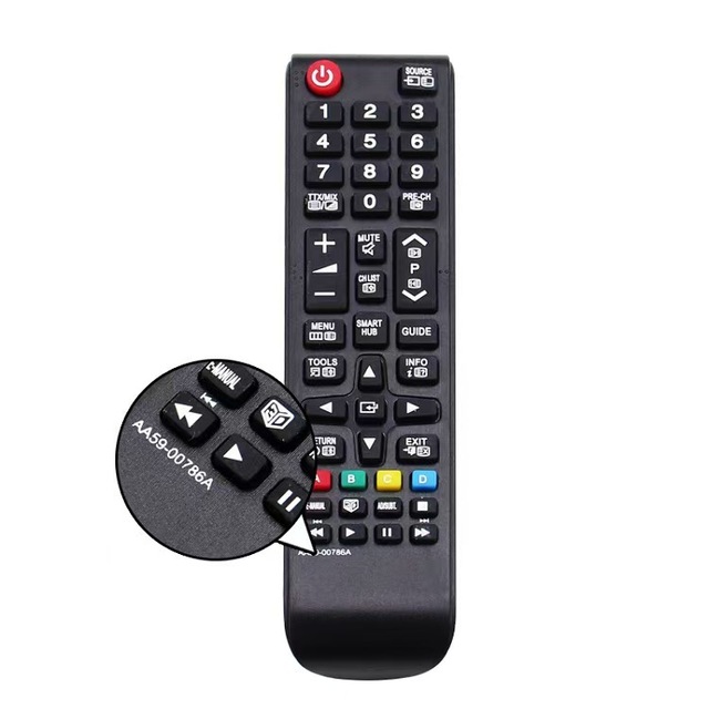 AA59-00786A China Factory Universal Remote Control for Samsung TV Home Appliance Parts and User Code 0707