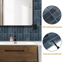 Carreaux adhésifs intelligents Maroc Agadir, autocollants 3D à peler et coller pour crédence de cuisine et salle de bain