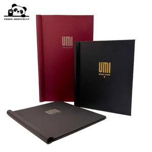 Porta Menu per Ristorante con Stampa Logo Personalizzata e Lamina Dorata, Copertine per Lista Vini con Facile Estrazione - Product Image 2