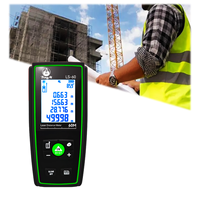 Distancemètre et télémètre laser professionnel de règle électronique de haute précision de 60m avec instrument de mesure d'affichage LCD